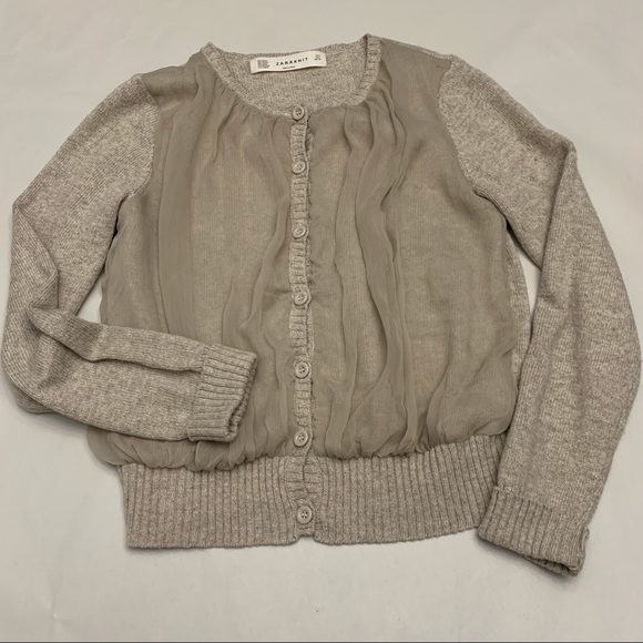 Zara Sweaters - 🛍BOGO Zara Knit Comfy Sweater Blouse Top Cardigan